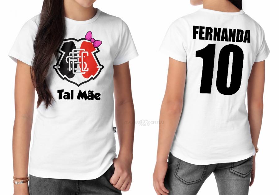 camisa personalizada santa cruz