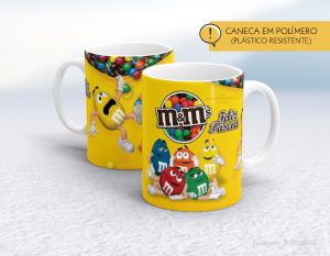 CANECA POLÍMERO (PÁSTICA) PÁSCOA - MOD008 Polímero (plástico resistente)   Impressão direto na caneca  350ml